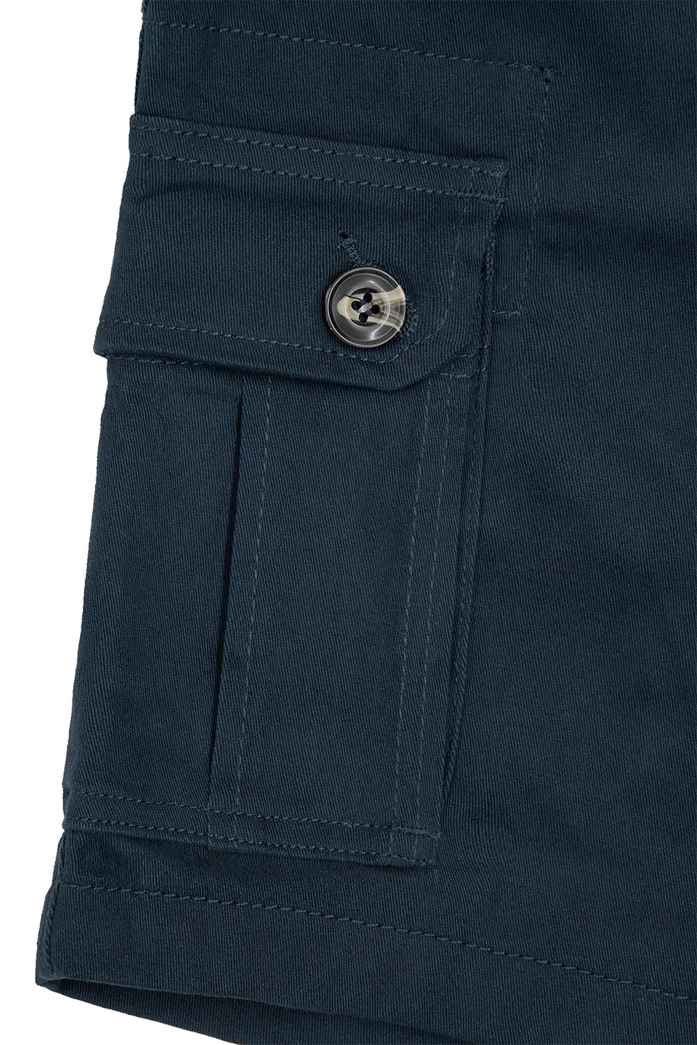 Men's Essential Solid Belted Cargo Shorts - Image 44