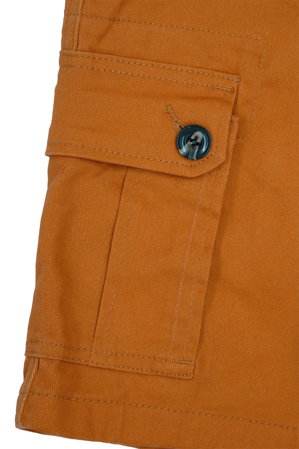 Men's Essential Solid Belted Cargo Shorts - Image 70