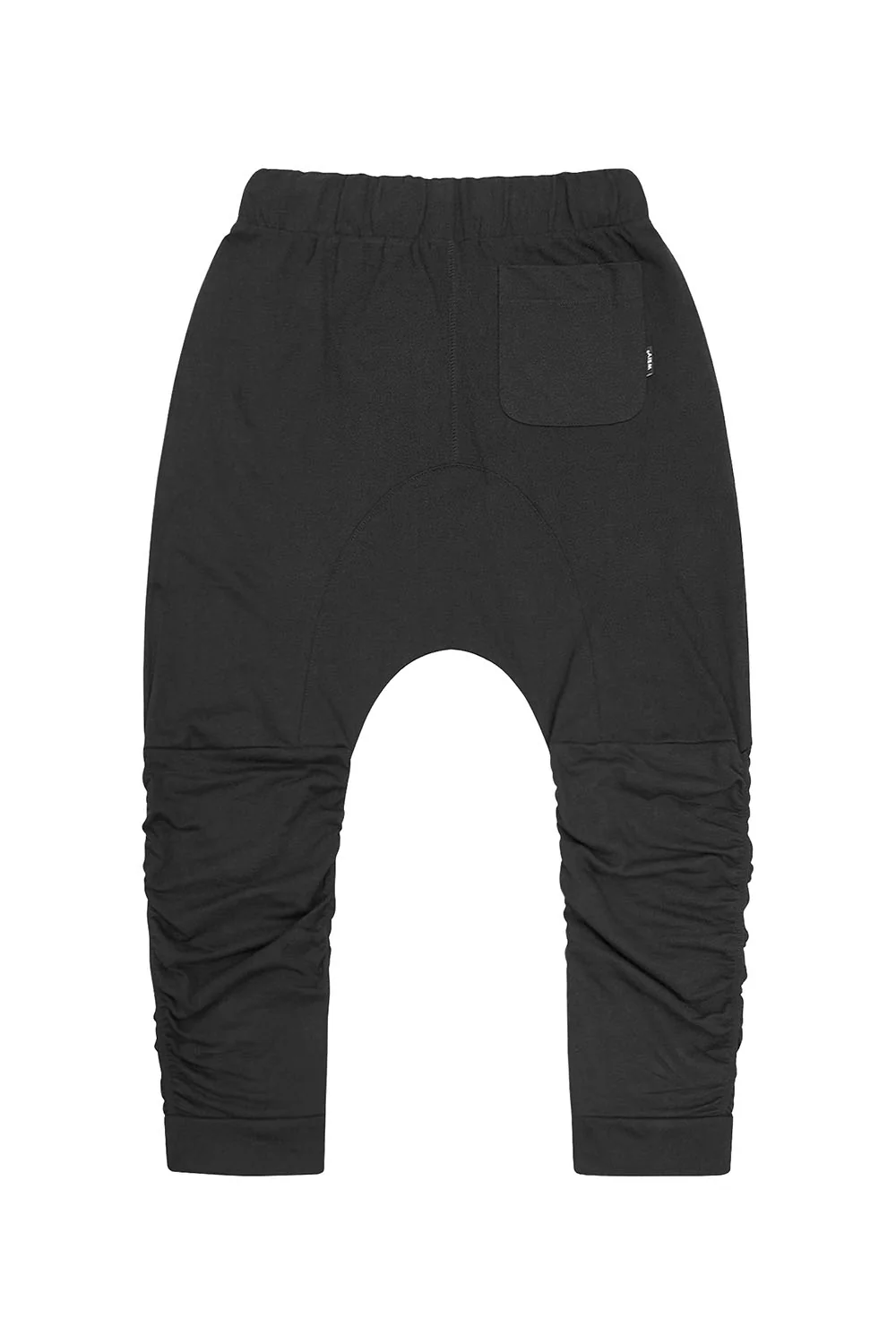 Men's Essential Solid Scrunched Drop Crotch Sweat Joggers - Image 12