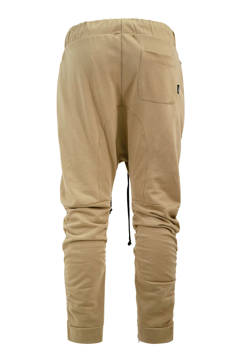 Men's Essential Solid Scrunched Drop Crotch Sweat Joggers - Image 16