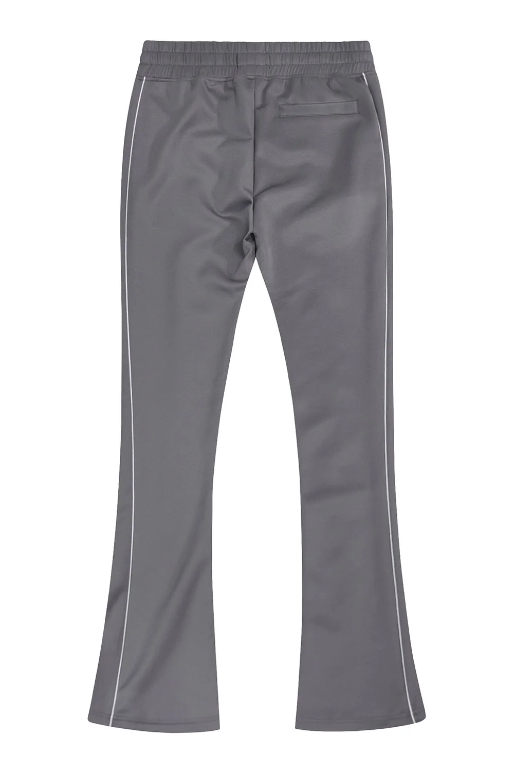 Men's Essential Solid Stacked Fit Flared Track Pants - Image 10