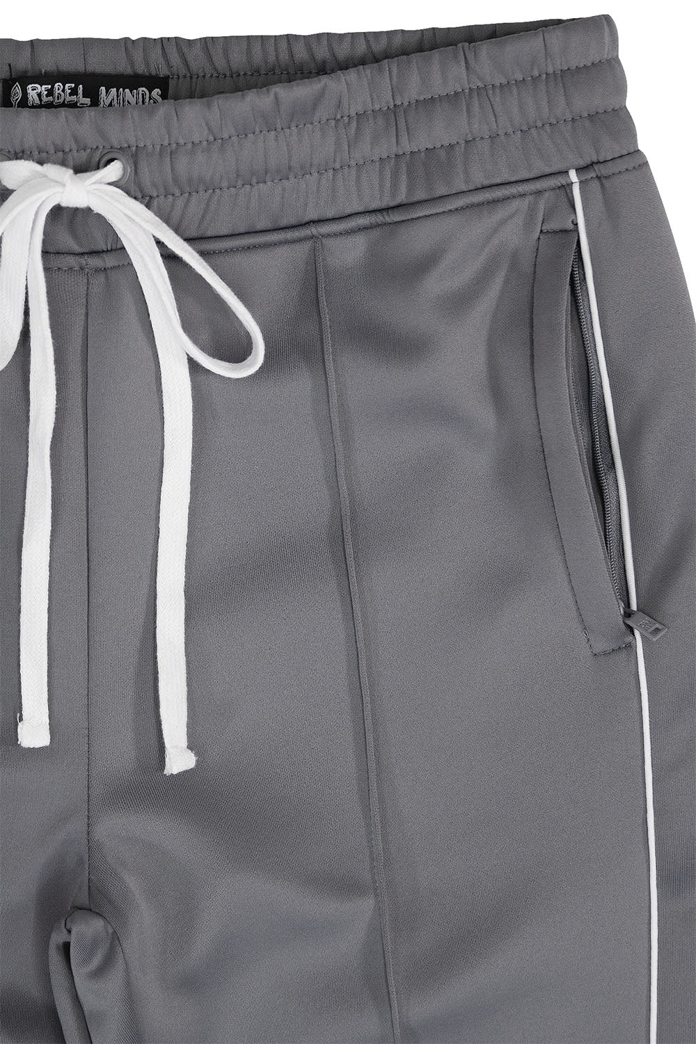 Men's Essential Solid Stacked Fit Flared Track Pants - Image 11