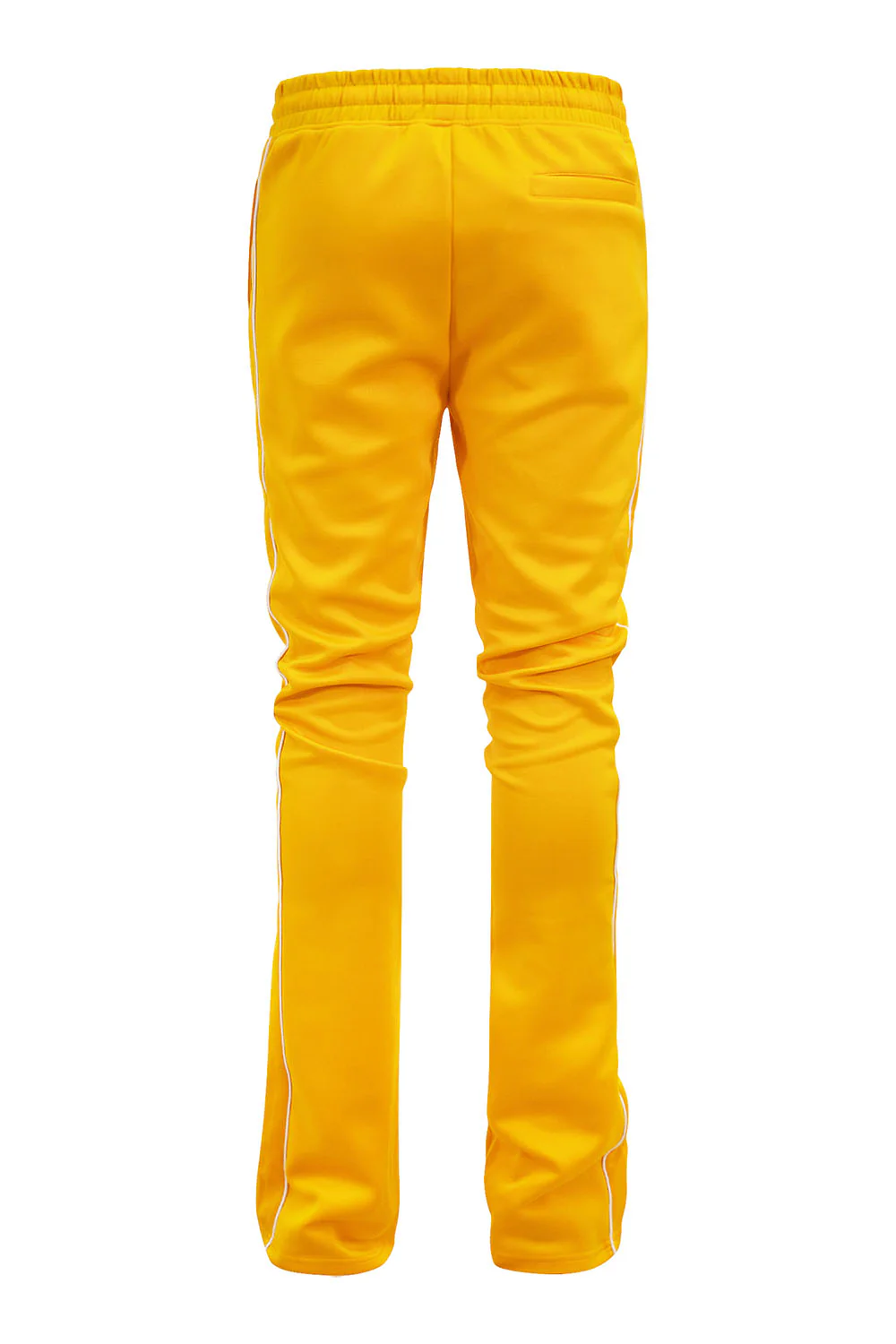 Men's Essential Solid Stacked Fit Flared Track Pants - Image 15