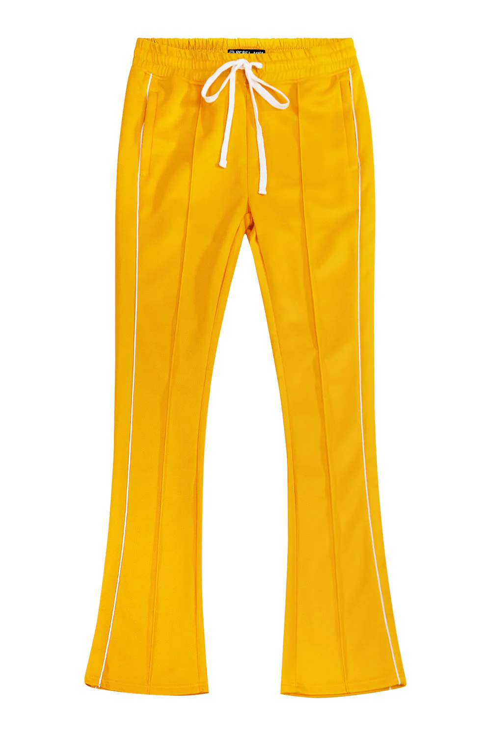 Men's Essential Solid Stacked Fit Flared Track Pants - Image 16