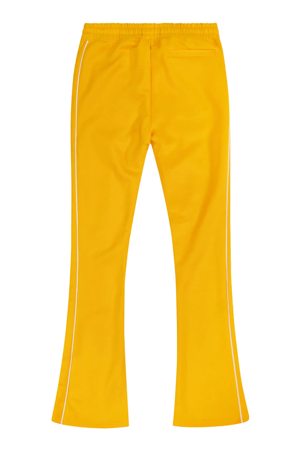 Men's Essential Solid Stacked Fit Flared Track Pants - Image 17