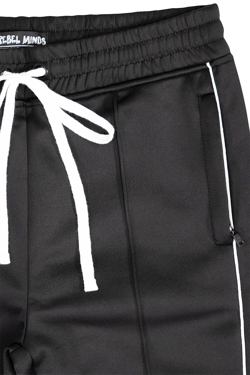 Men's Essential Solid Stacked Fit Flared Track Pants - Image 25