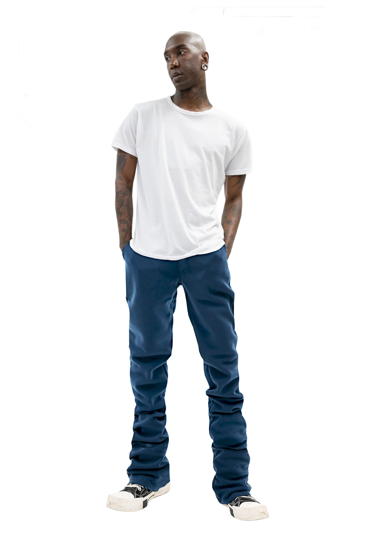 Men's Fleece Stacked Fit Sweat Pants - Image 10