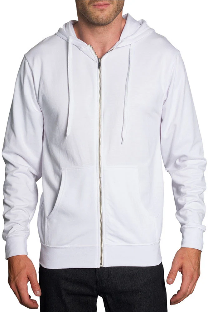 Men's French Terry Zip Down Hoodie - Image 13