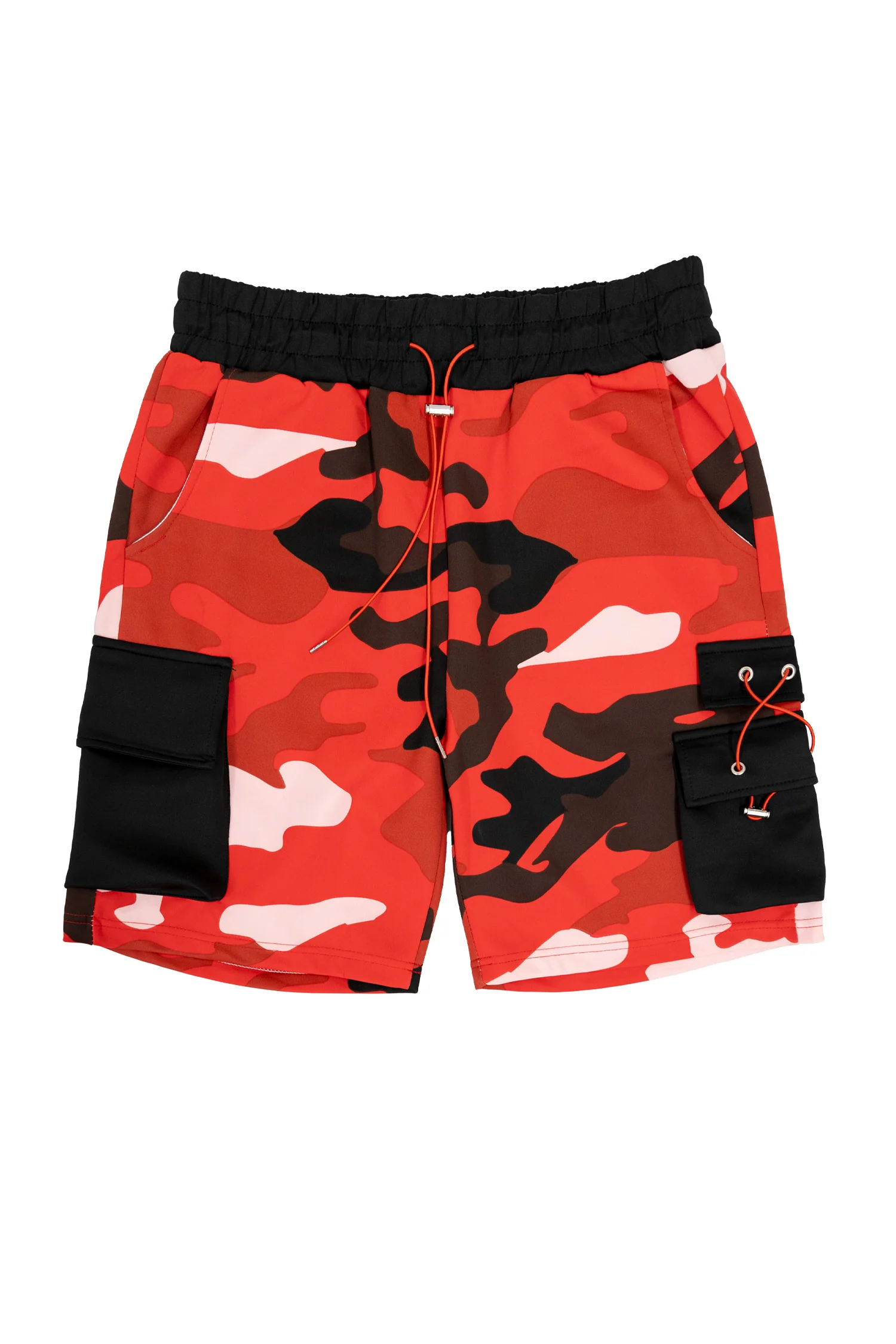 Men's Full Camo Sweat Cargo Shorts - Image 29