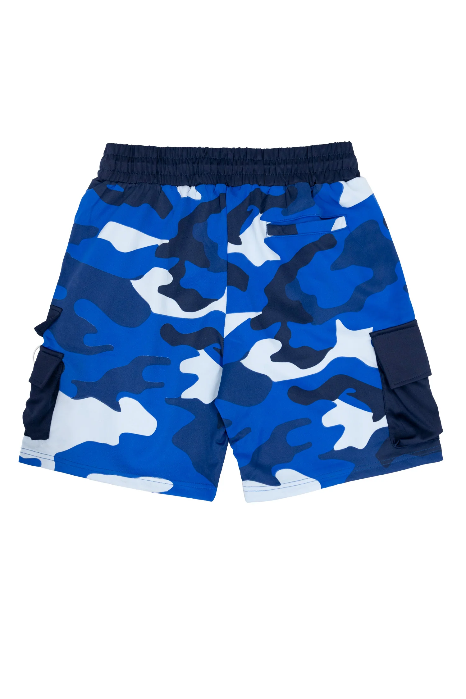 Men's Full Camo Sweat Cargo Shorts - Image 6