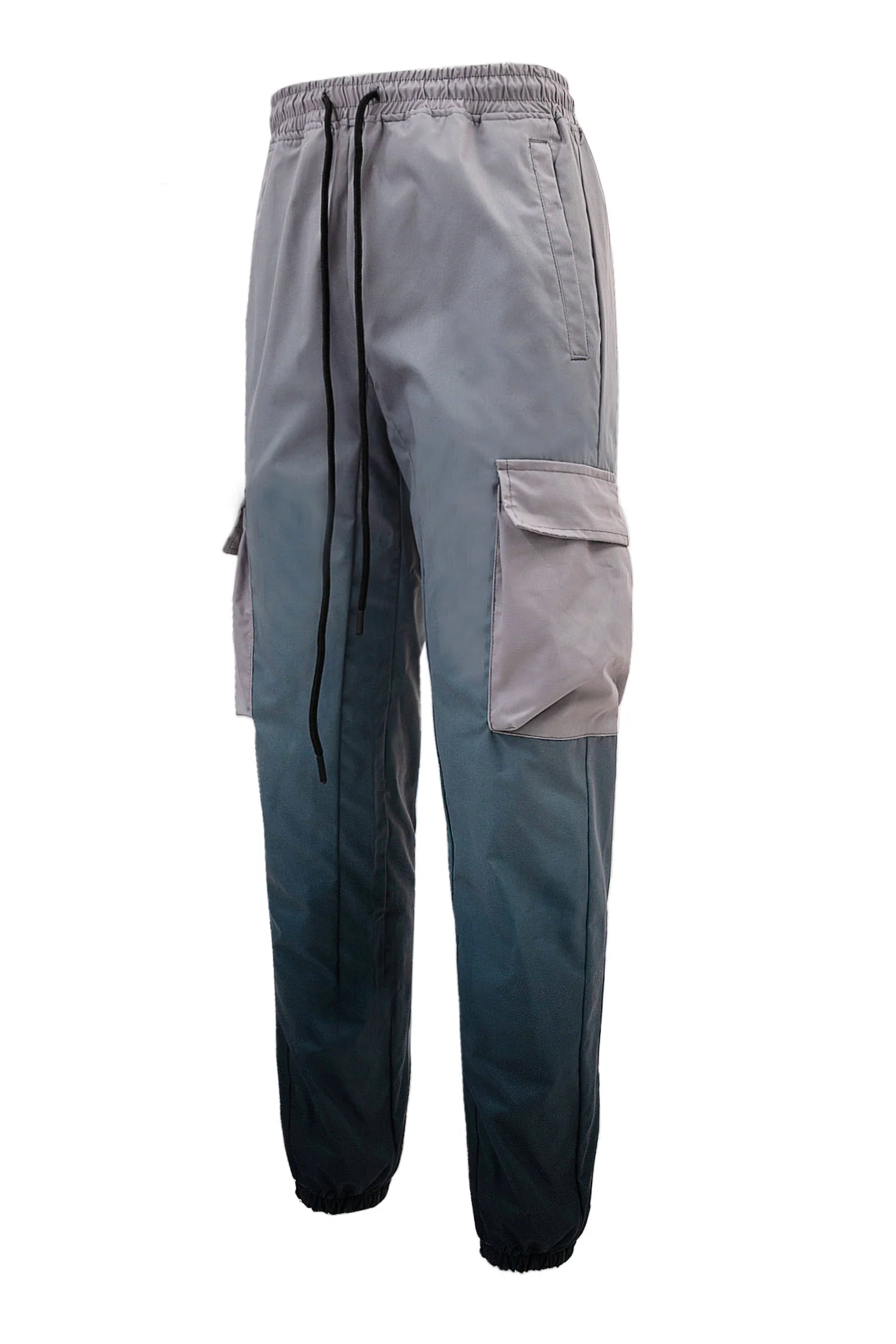 Men's Gradient Nylon Utility Jogger Pants - Image 2