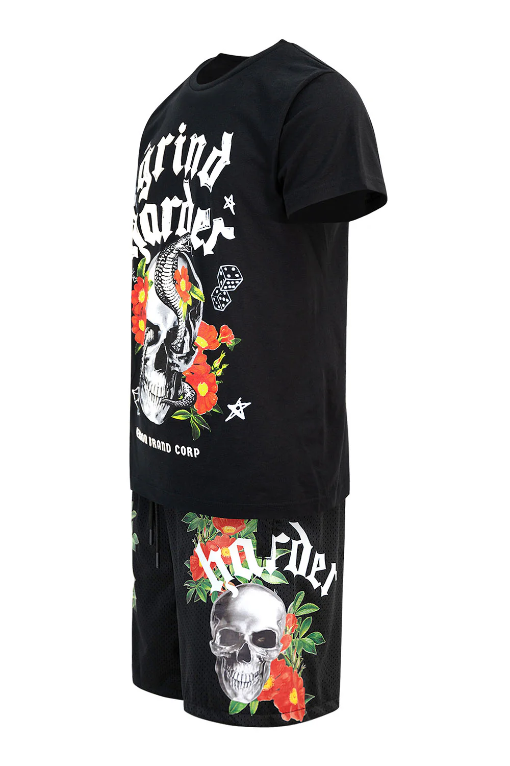 Men's Grind Harder Graphic T-Shirt - Image 8