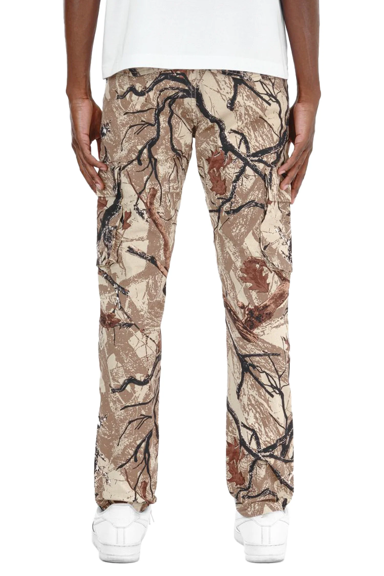 Men's Hunter Camo Cargo Pants - Image 5