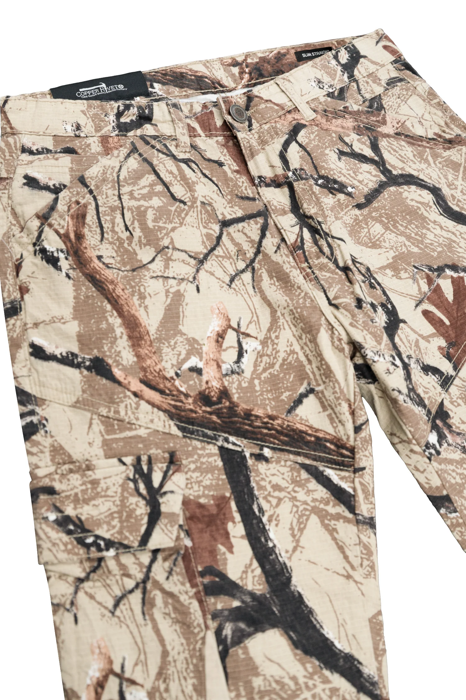 Men's Hunter Camo Cargo Pants - Image 8