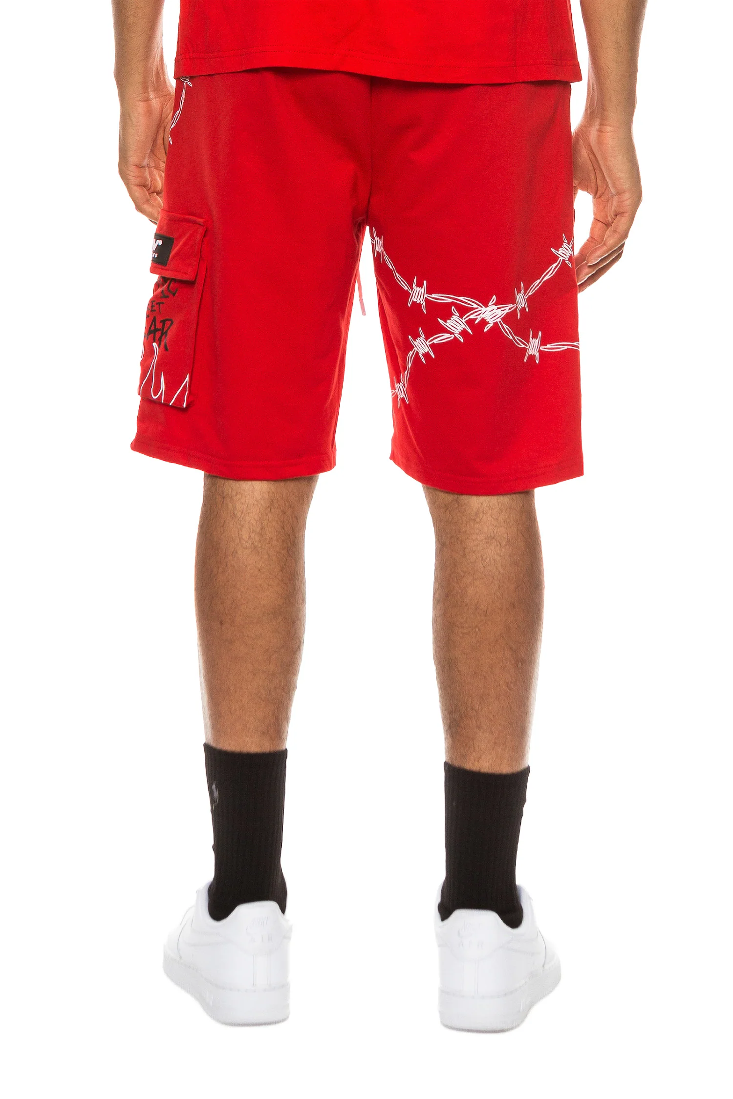 Men's Hype Official Graphic Cargo Shorts - Image 11