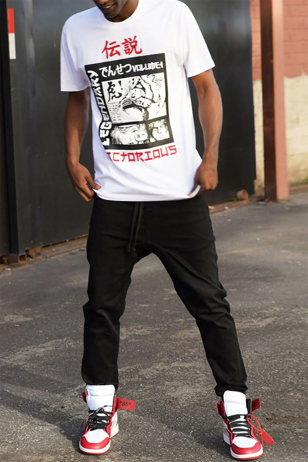 Men's Japanese Legendary Graphic T-Shirt - Image 10
