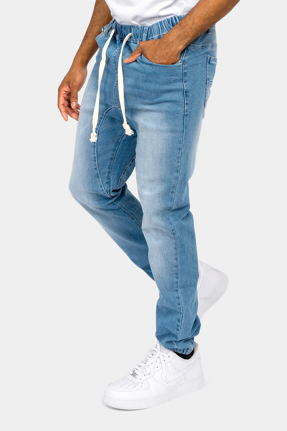 Denim Jogger Pants - Image 13