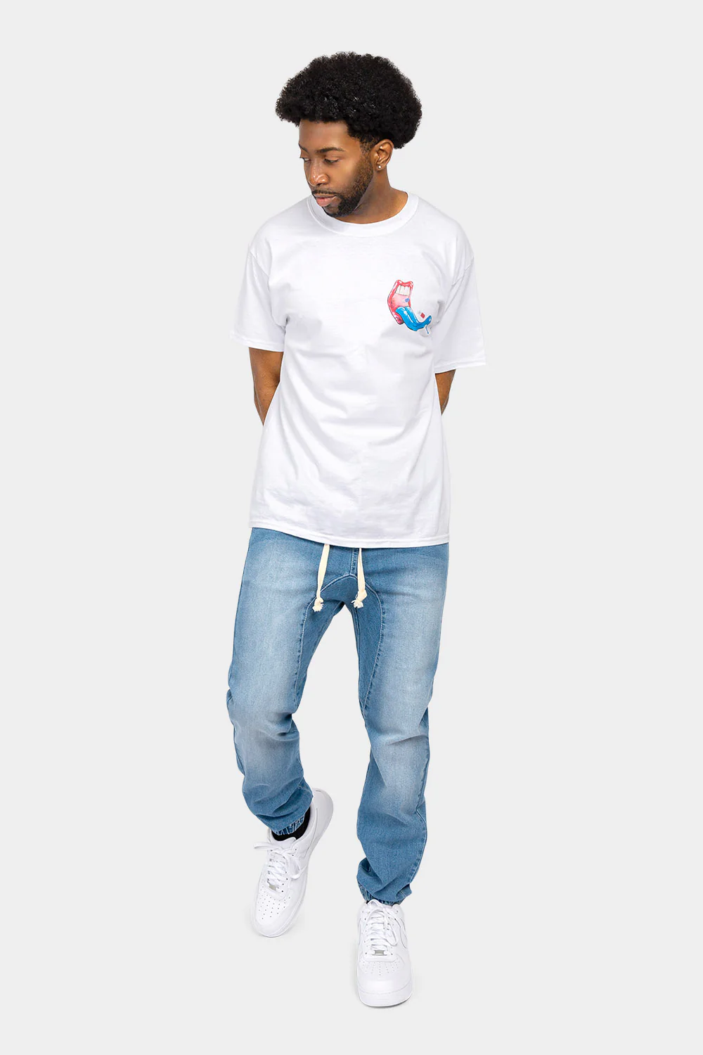 Denim Jogger Pants - Image 16