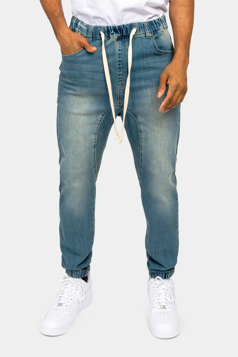 Denim Jogger Pants - Image 17