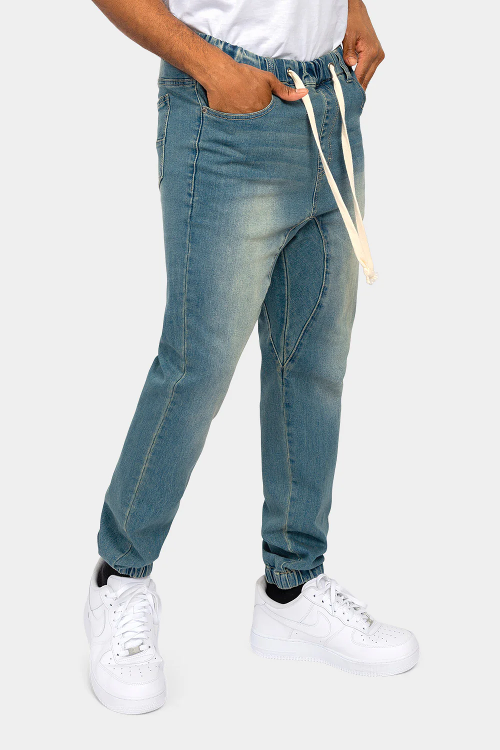 Denim Jogger Pants - Image 20