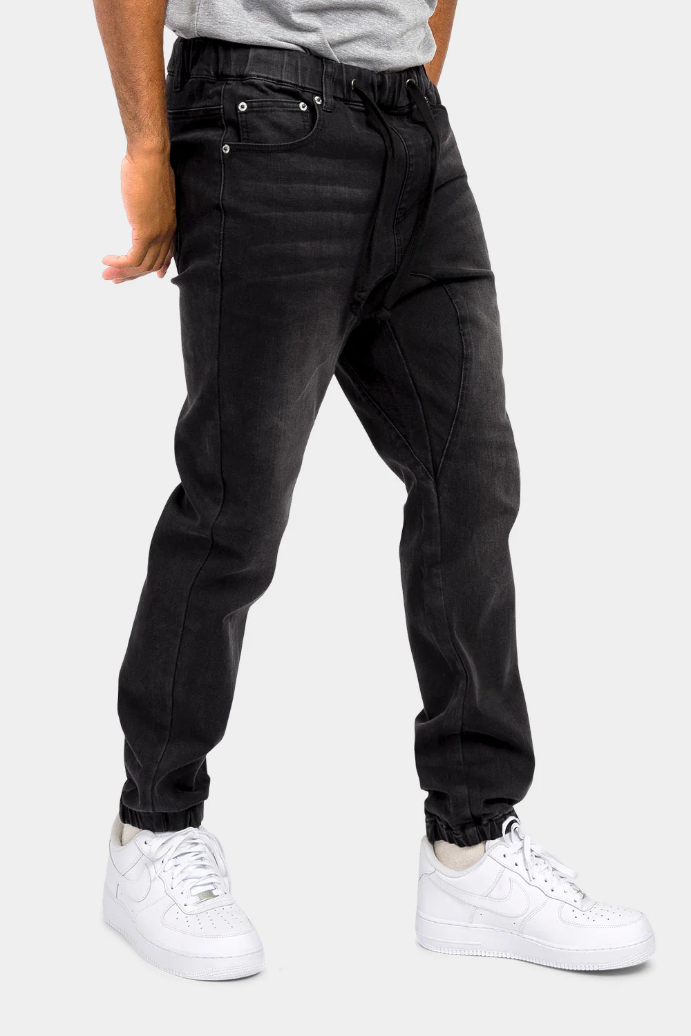 Denim Jogger Pants - Image 4