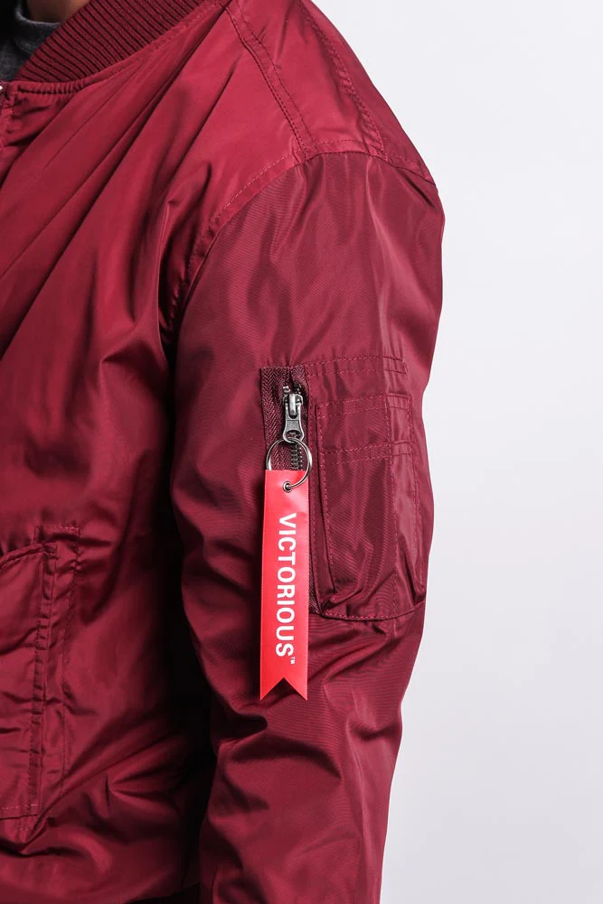 Men's Lightweight Bomber Flight Jacket - Image 11