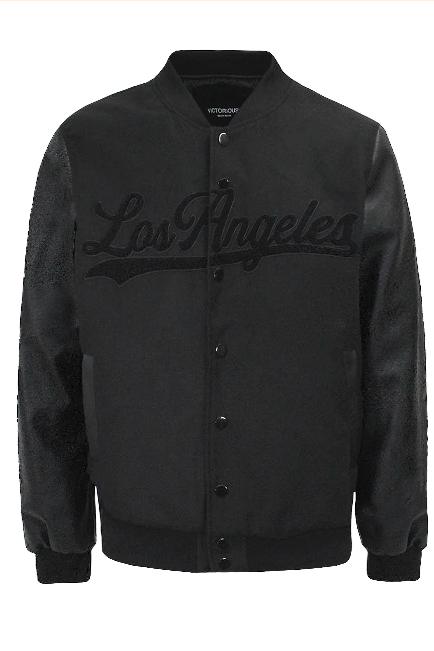 Men's Los Angeles Chenille Patch Varsity Jacket - Image 4
