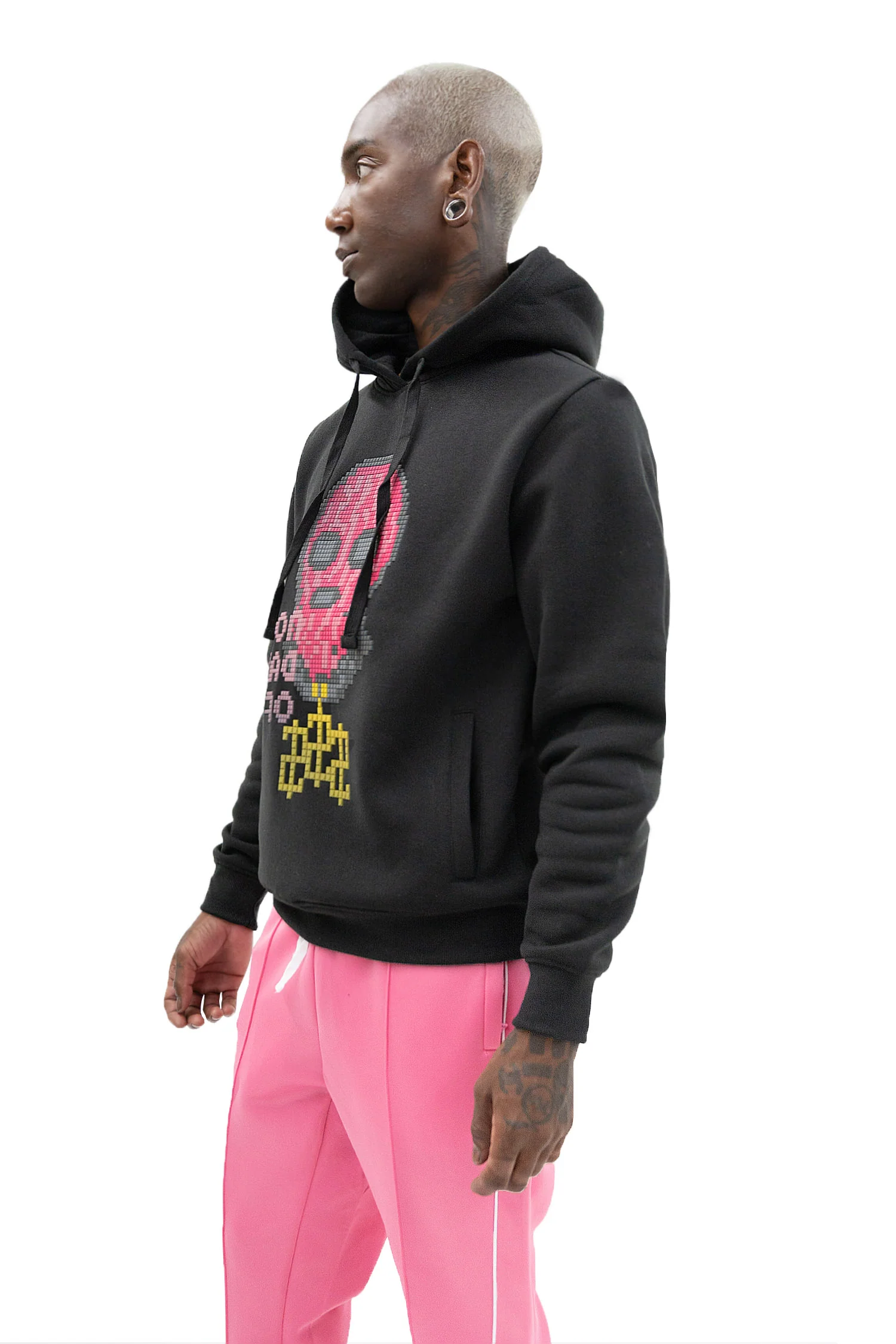 Men's No Days Off 3D Lego Hoodie - Image 2