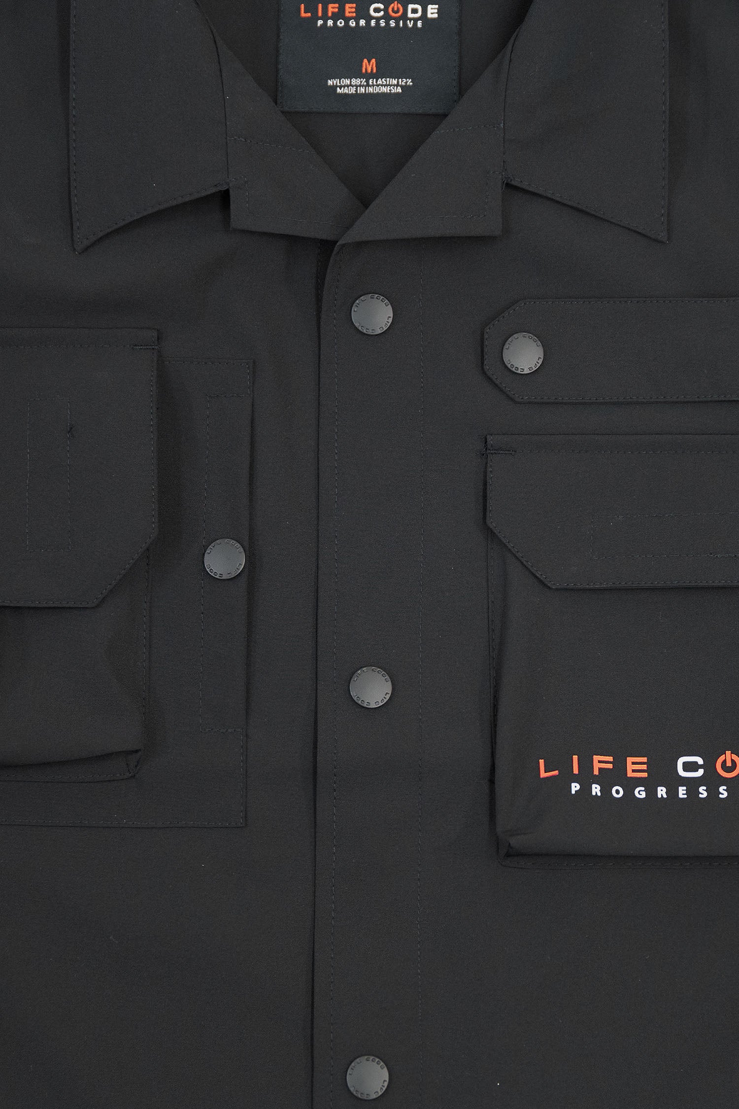 Nylon Taslan Short Sleeve Shirt - Image 17