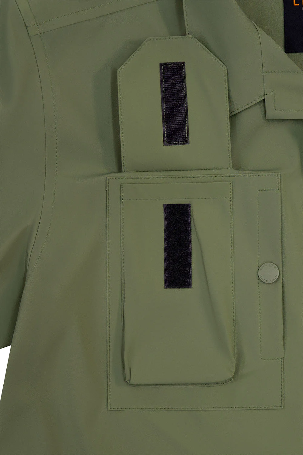 Nylon Taslan Short Sleeve Shirt - Image 8