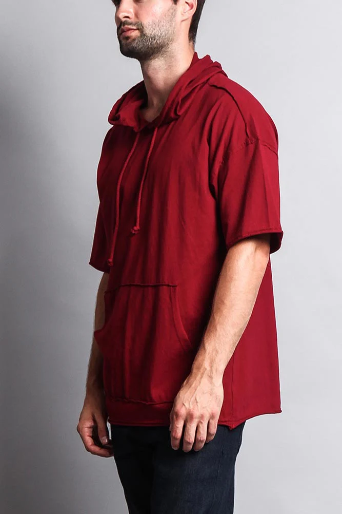 Men's Over Sized Hooded T-Shirt - Image 11