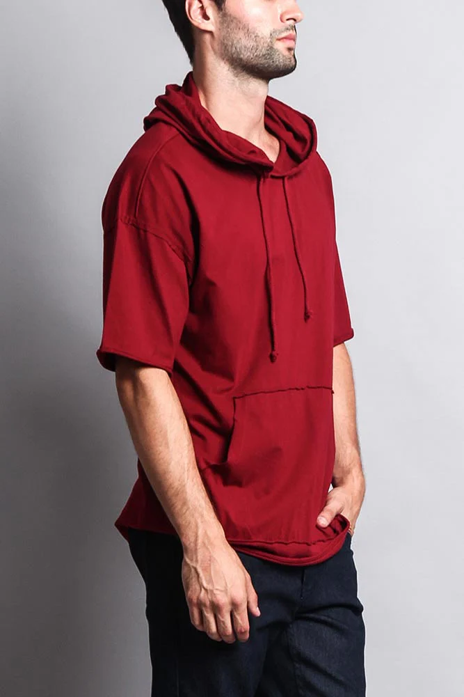 Men's Over Sized Hooded T-Shirt - Image 13
