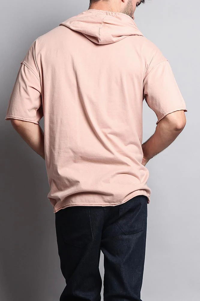 Men's Over Sized Hooded T-Shirt - Image 18