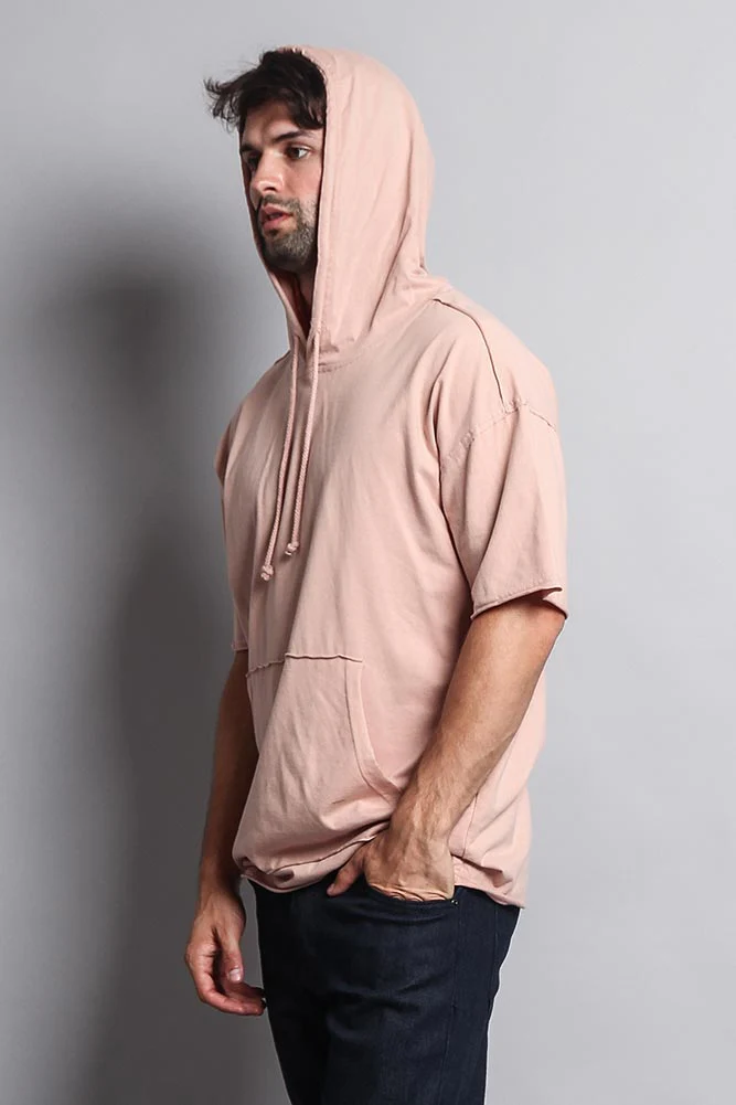 Men's Over Sized Hooded T-Shirt - Image 21