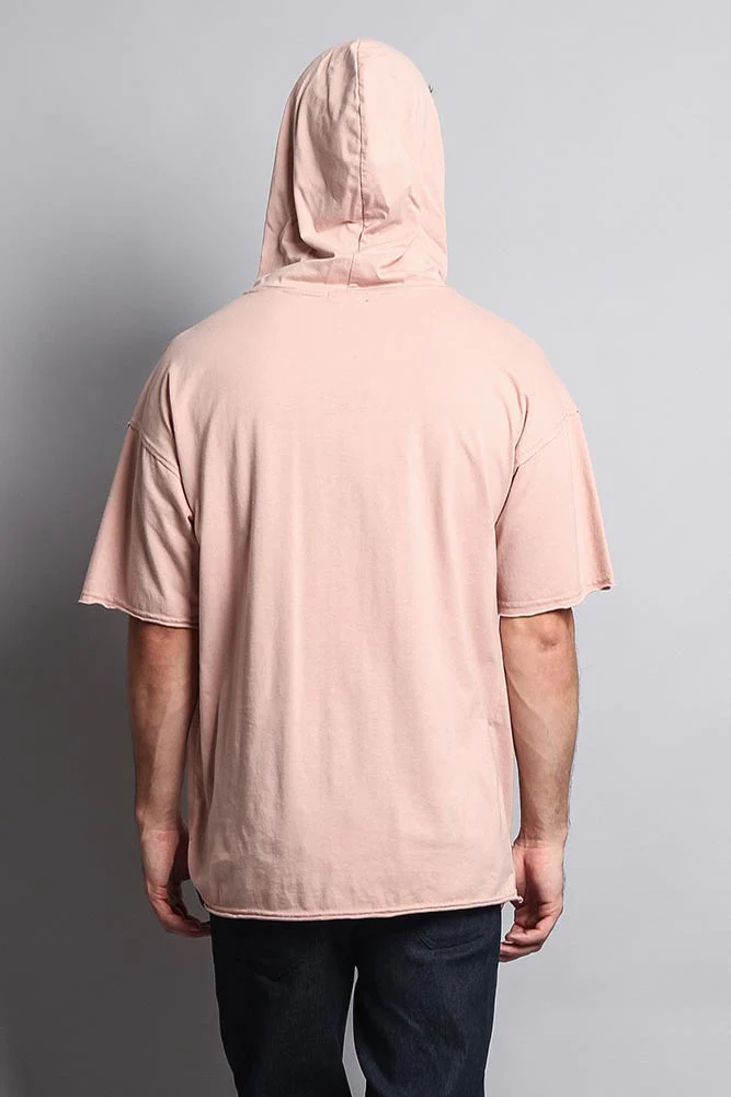 Men's Over Sized Hooded T-Shirt - Image 22