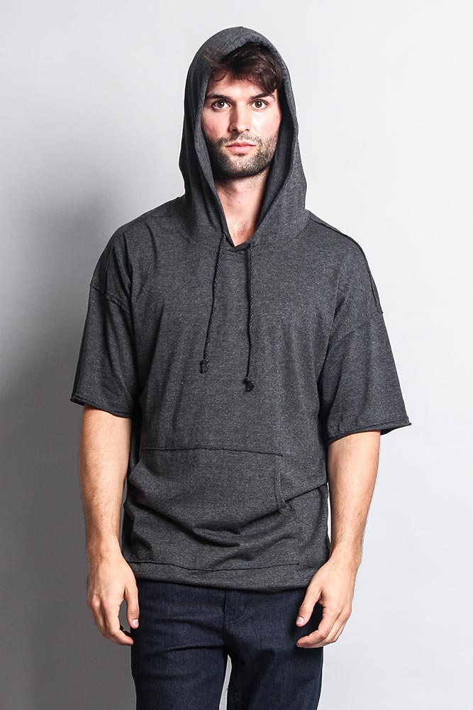 Men's Over Sized Hooded T-Shirt - Image 27