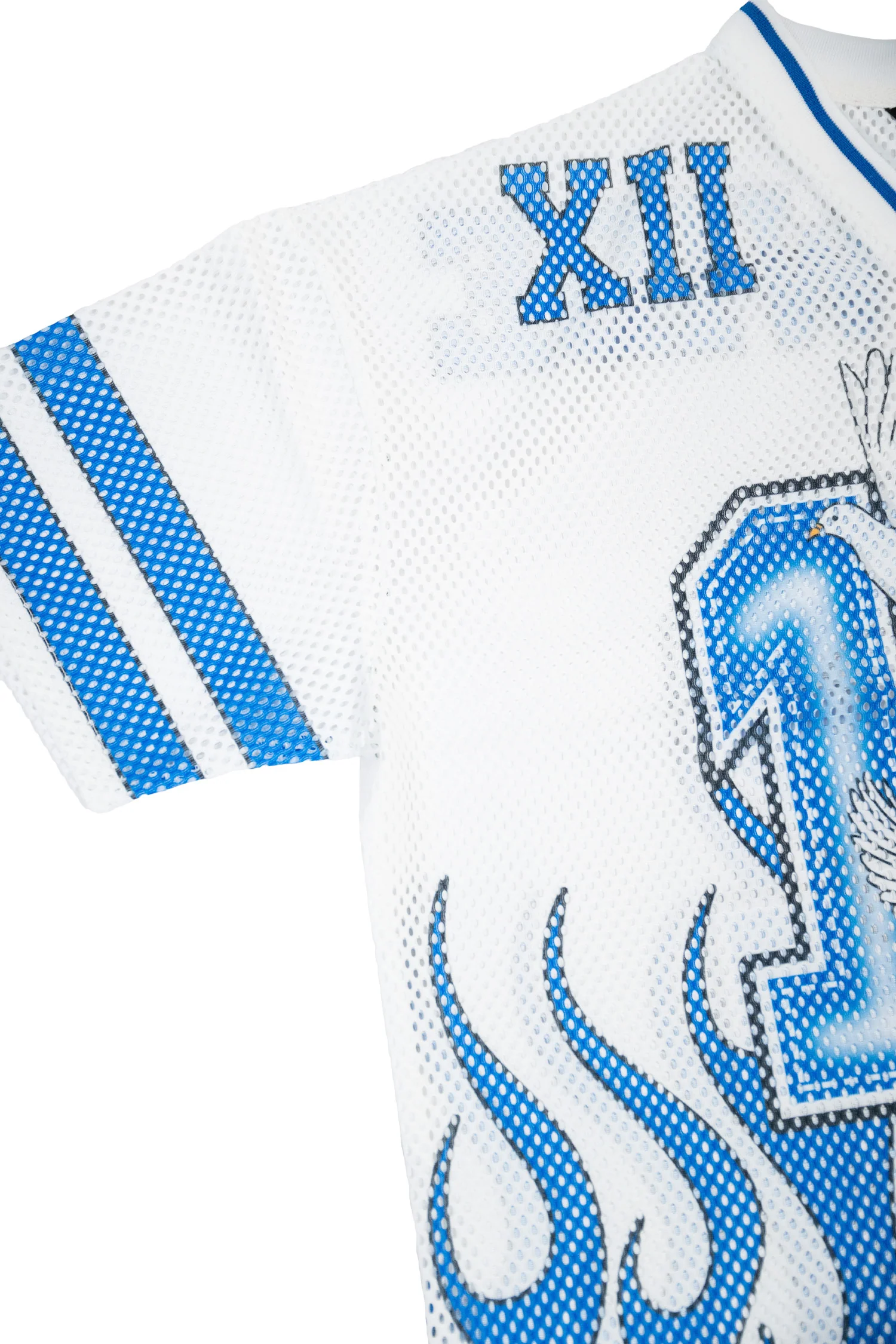 Men's Oversized Mesh Flame Top - Image 7
