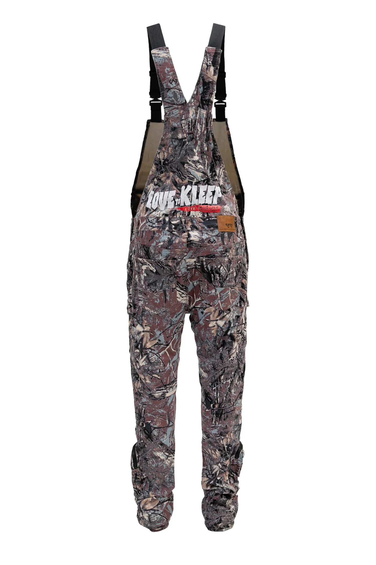 Men's Premium 3D Cargo Pocket Graphic Print Overall Pants - Image 4