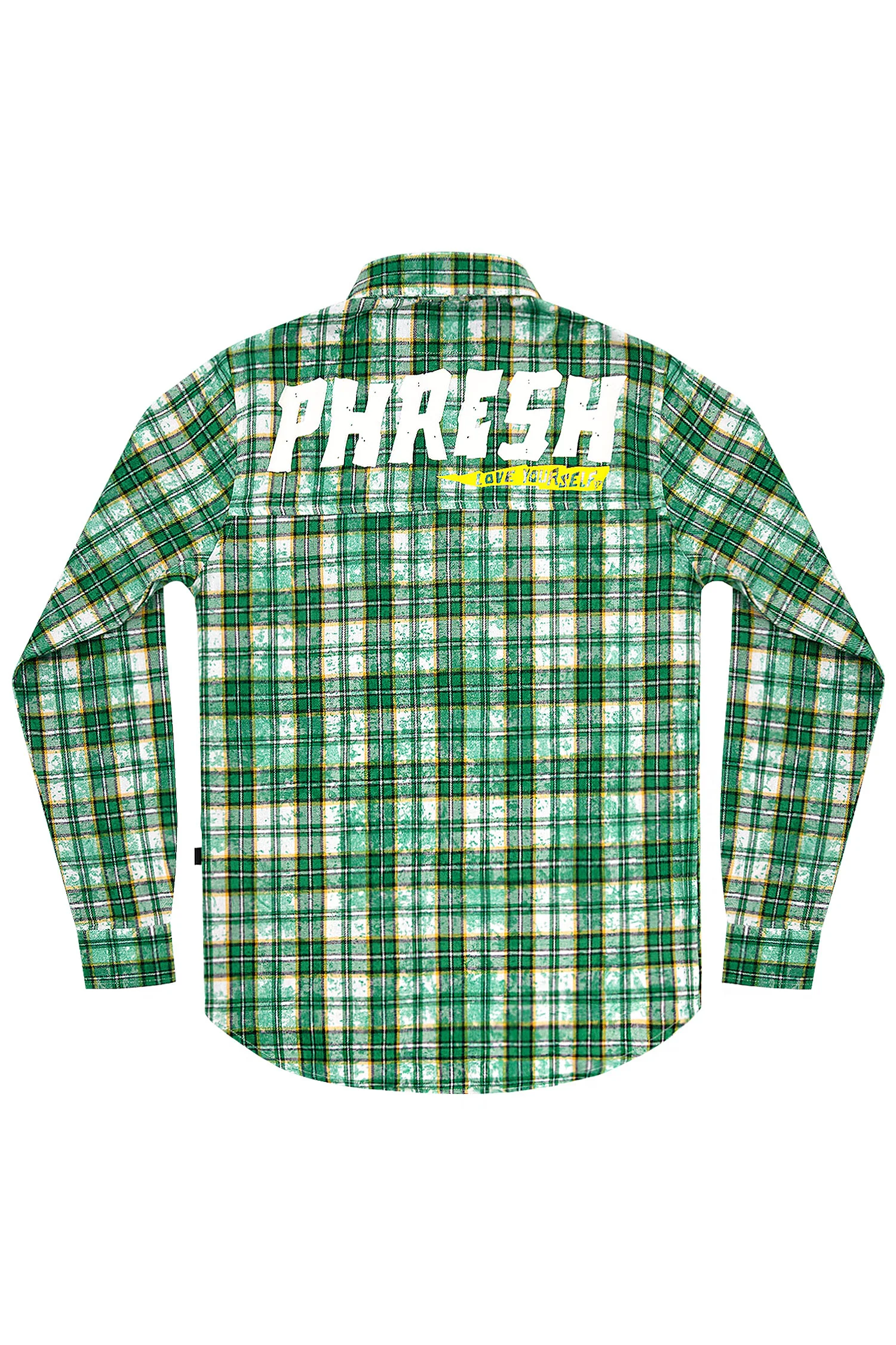 Men's Premium Bleached Multicolor Flannel Shirt - Image 10
