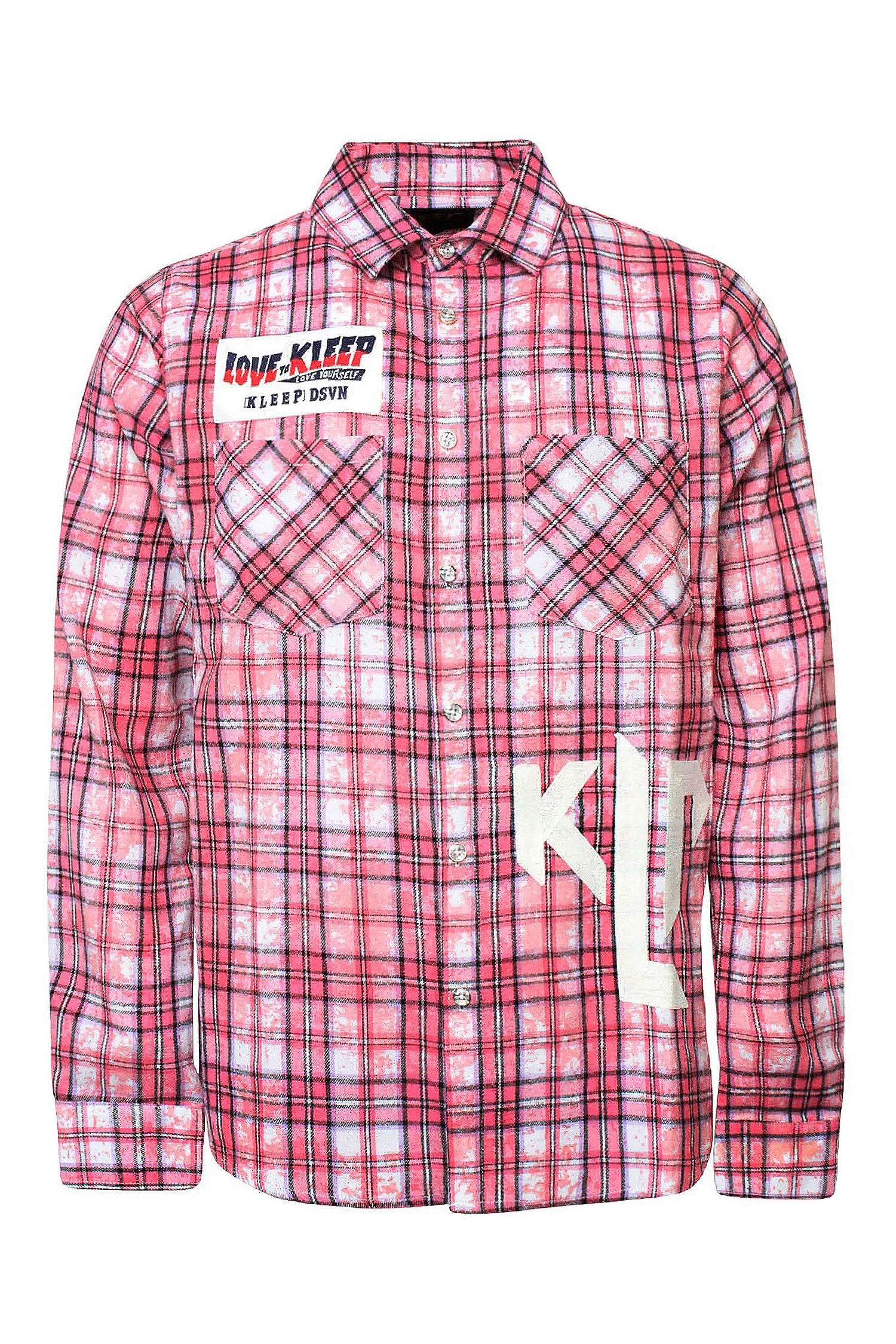 Men's Premium Bleached Multicolor Flannel Shirt - Image 14