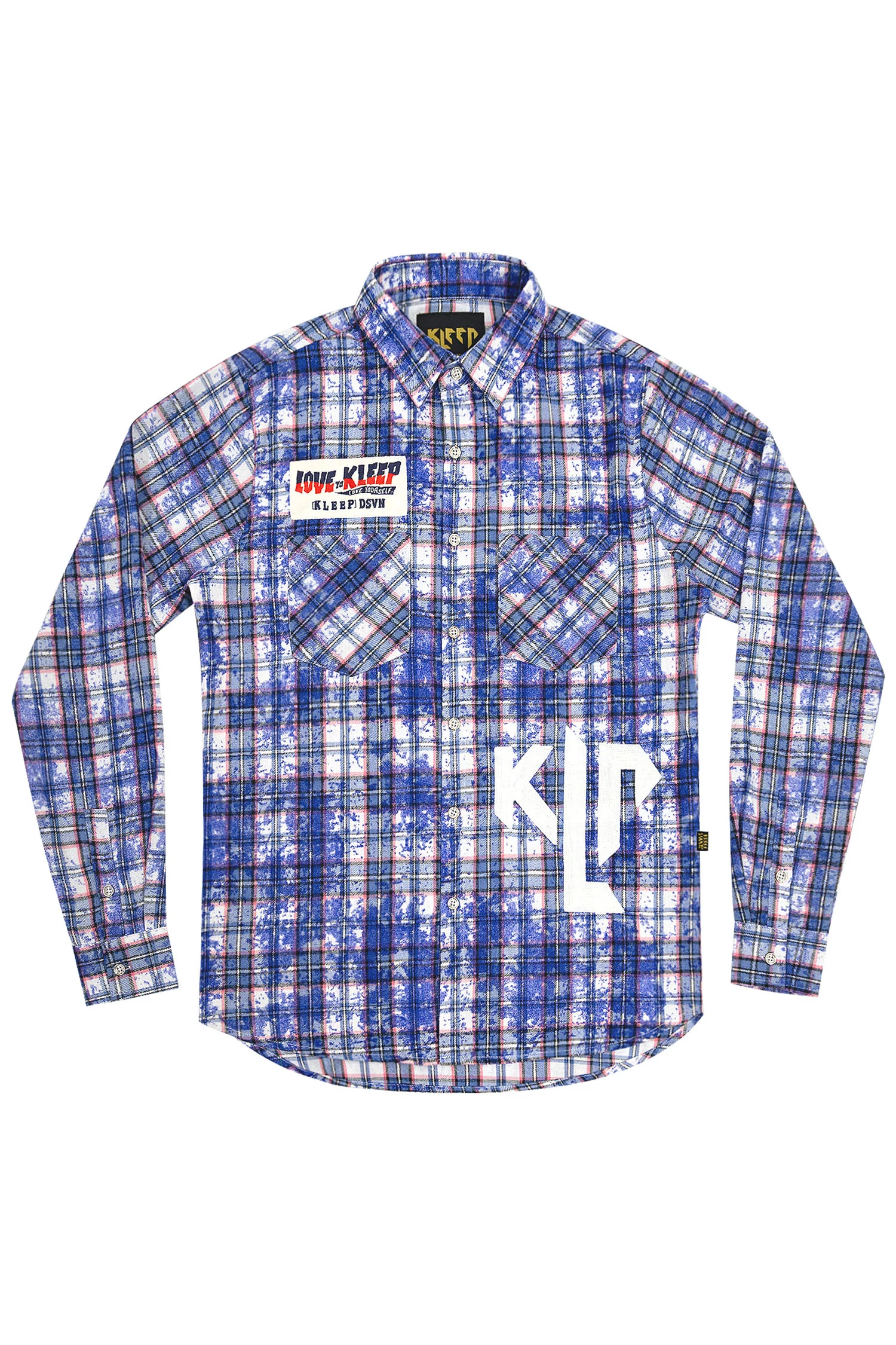 Men's Premium Bleached Multicolor Flannel Shirt - Image 3