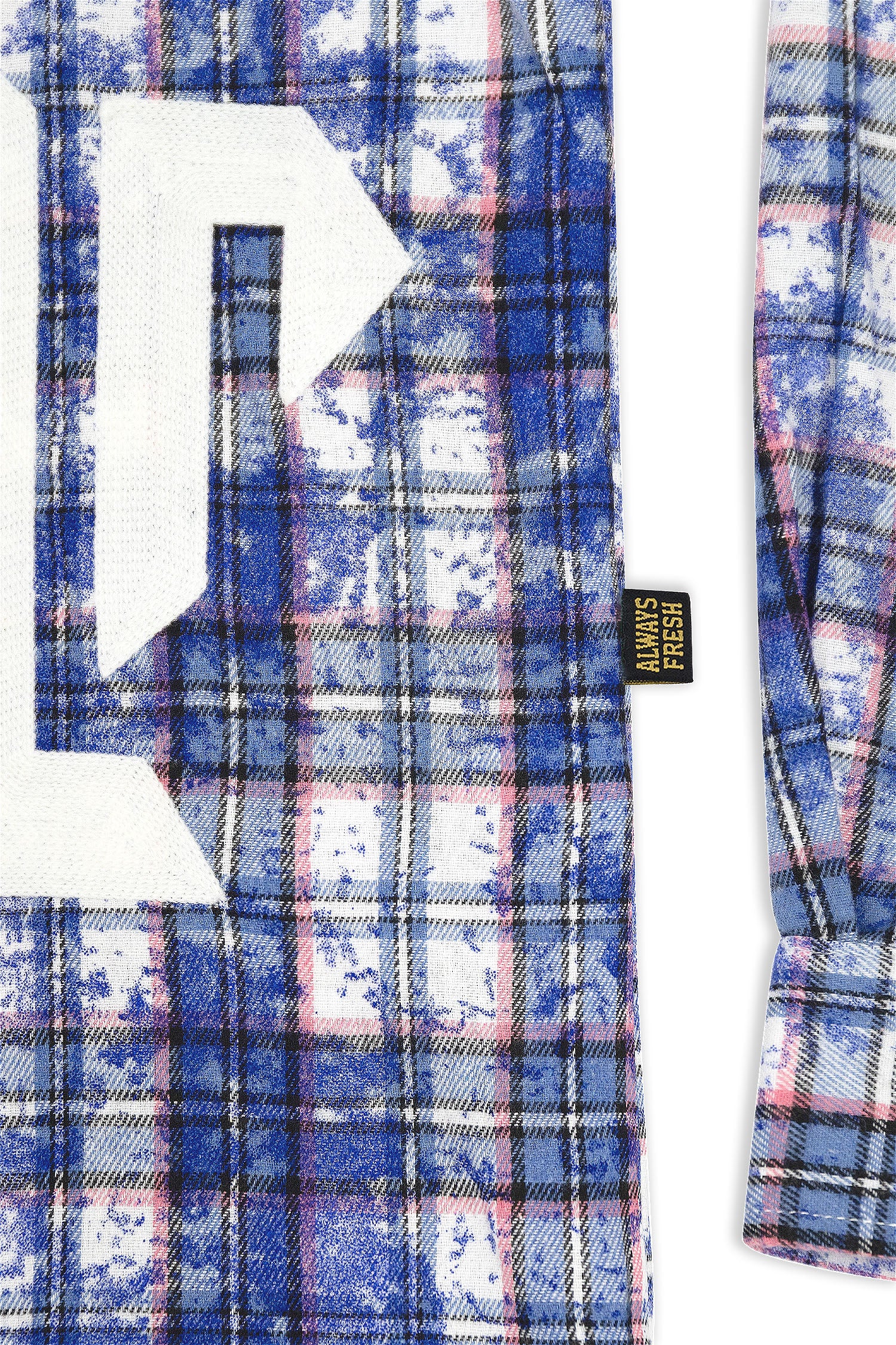 Men's Premium Bleached Multicolor Flannel Shirt - Image 6
