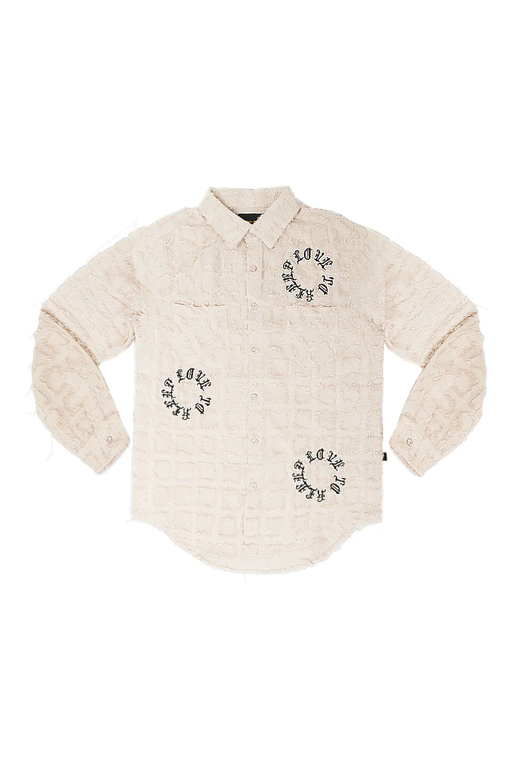 Embroidered Light Weight Over Shirt - Image 4