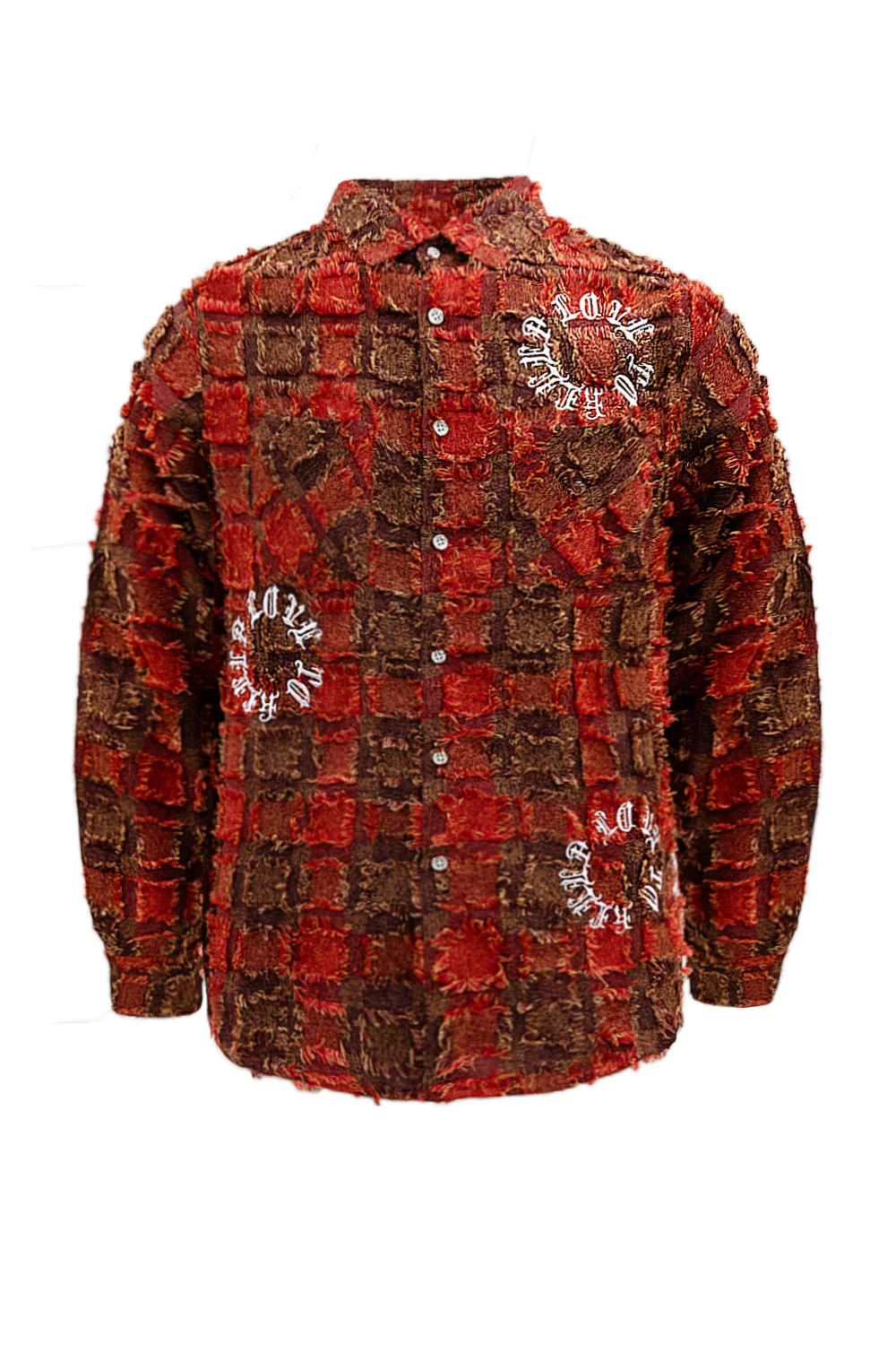 Embroidered Light Weight Over Shirt - Image 7