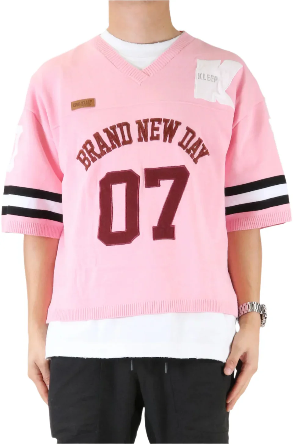 Men's Premium Light Sweater Crop Top - Image 11