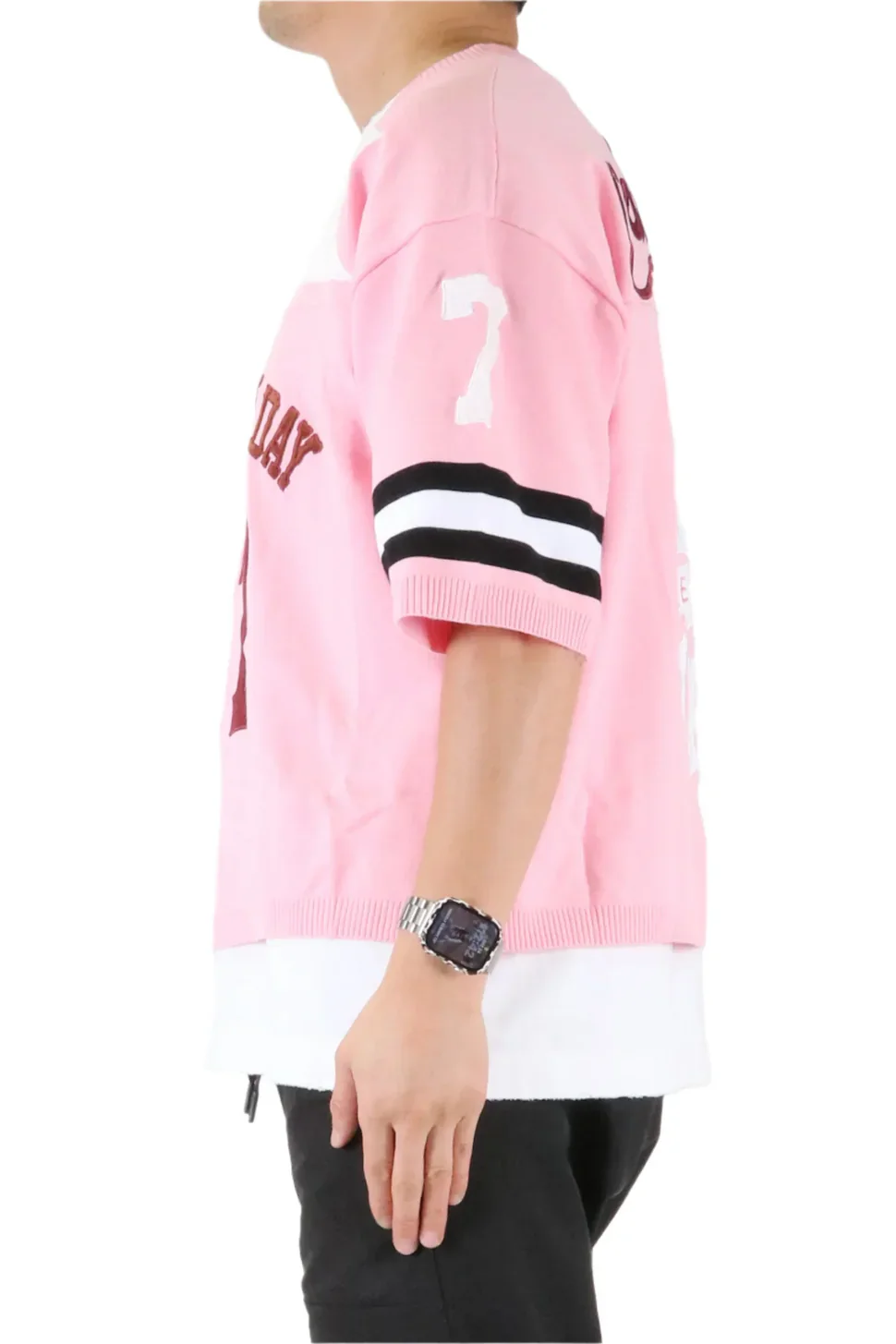 Men's Premium Light Sweater Crop Top - Image 12