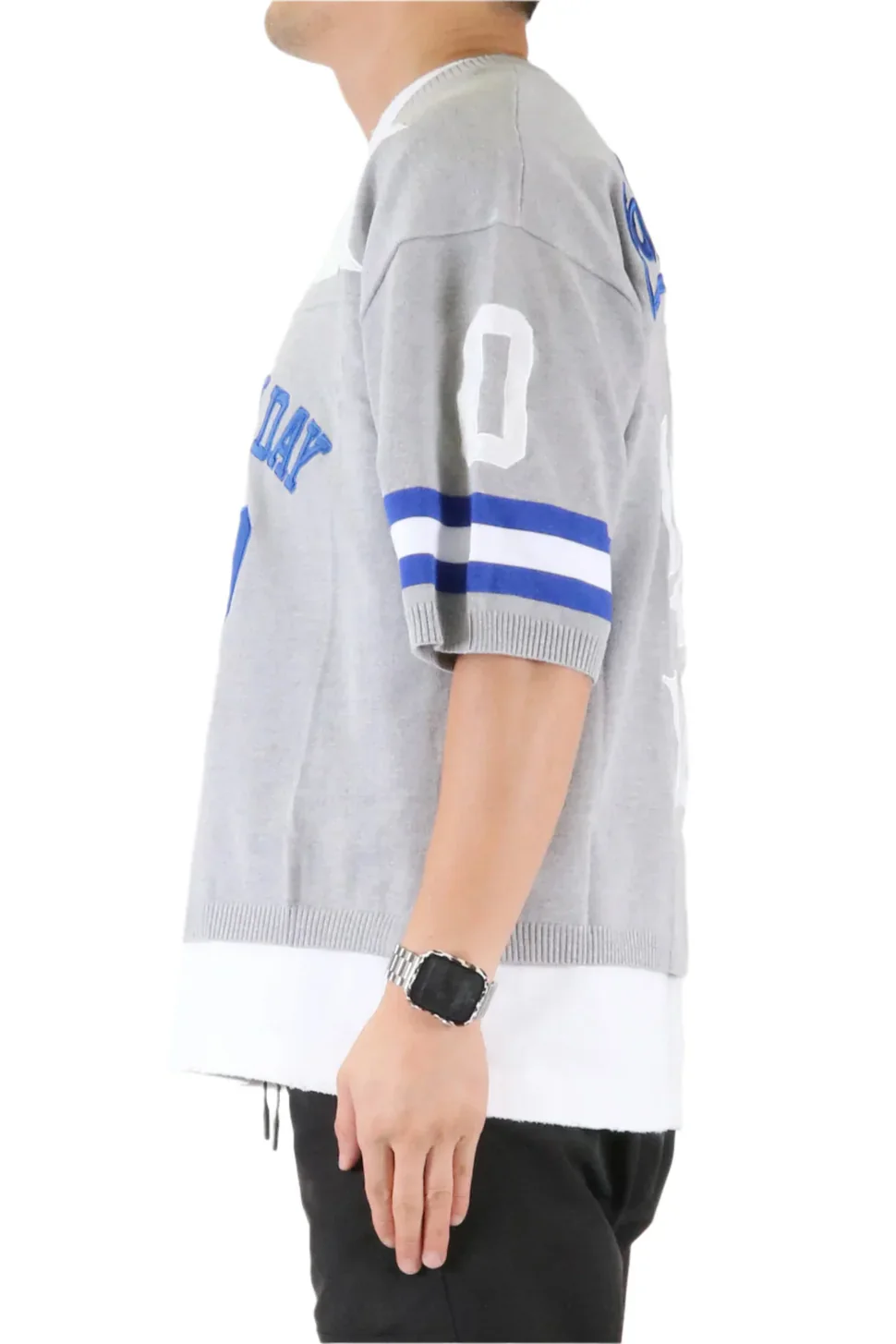 Men's Premium Light Sweater Crop Top - Image 4