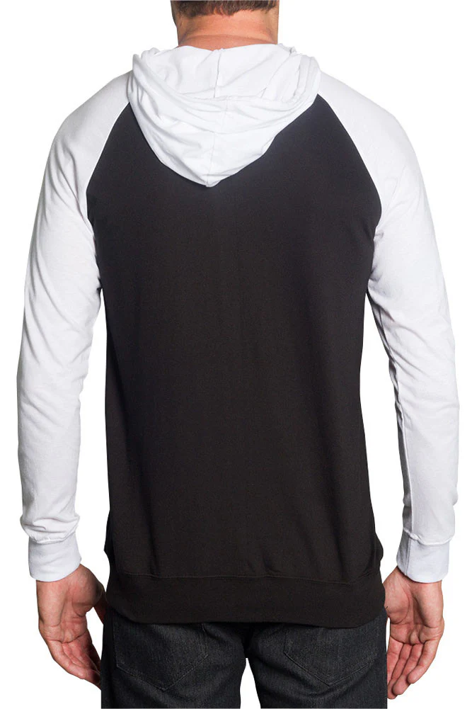 Men's Raglan Light Weight Zip Down Hoodie - Image 65