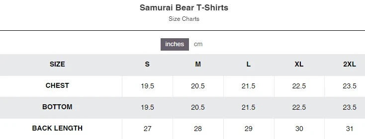Men's Samurai Bear Graphic T-Shirt - Image 5