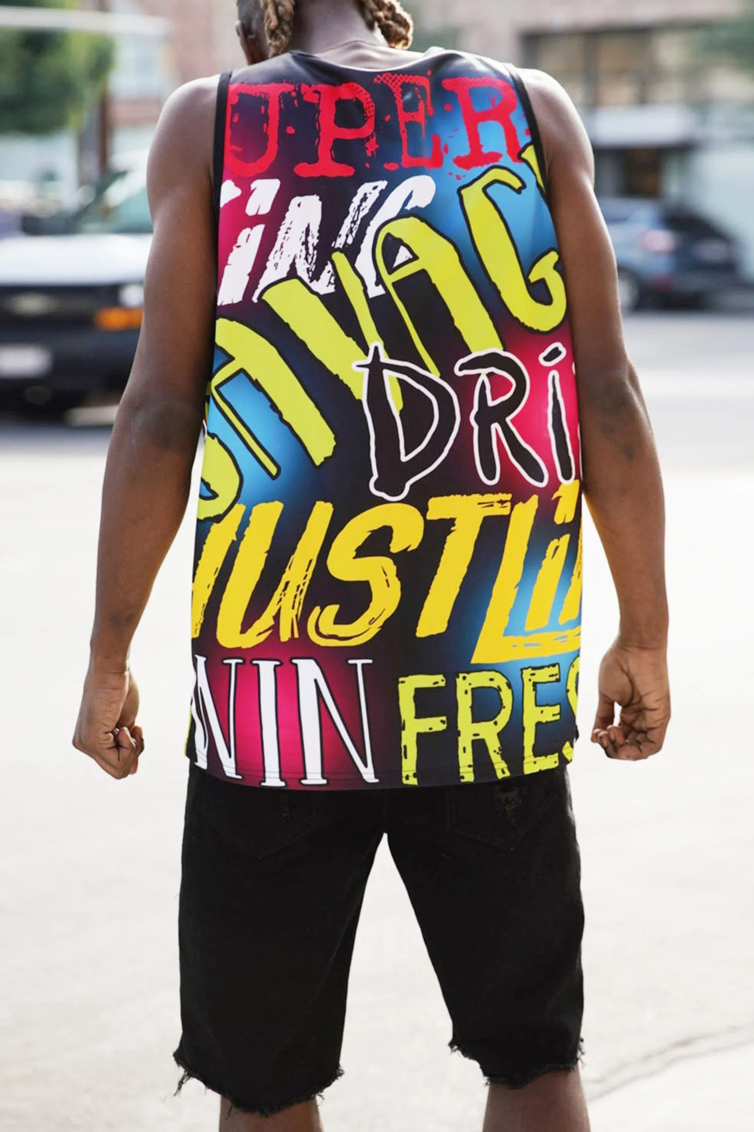 Men's Savage All Over Graphic Tank Top - Image 2